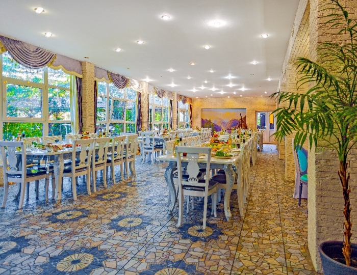 Банкетные залы - Отель «Гости Кавказа» Цандрипш